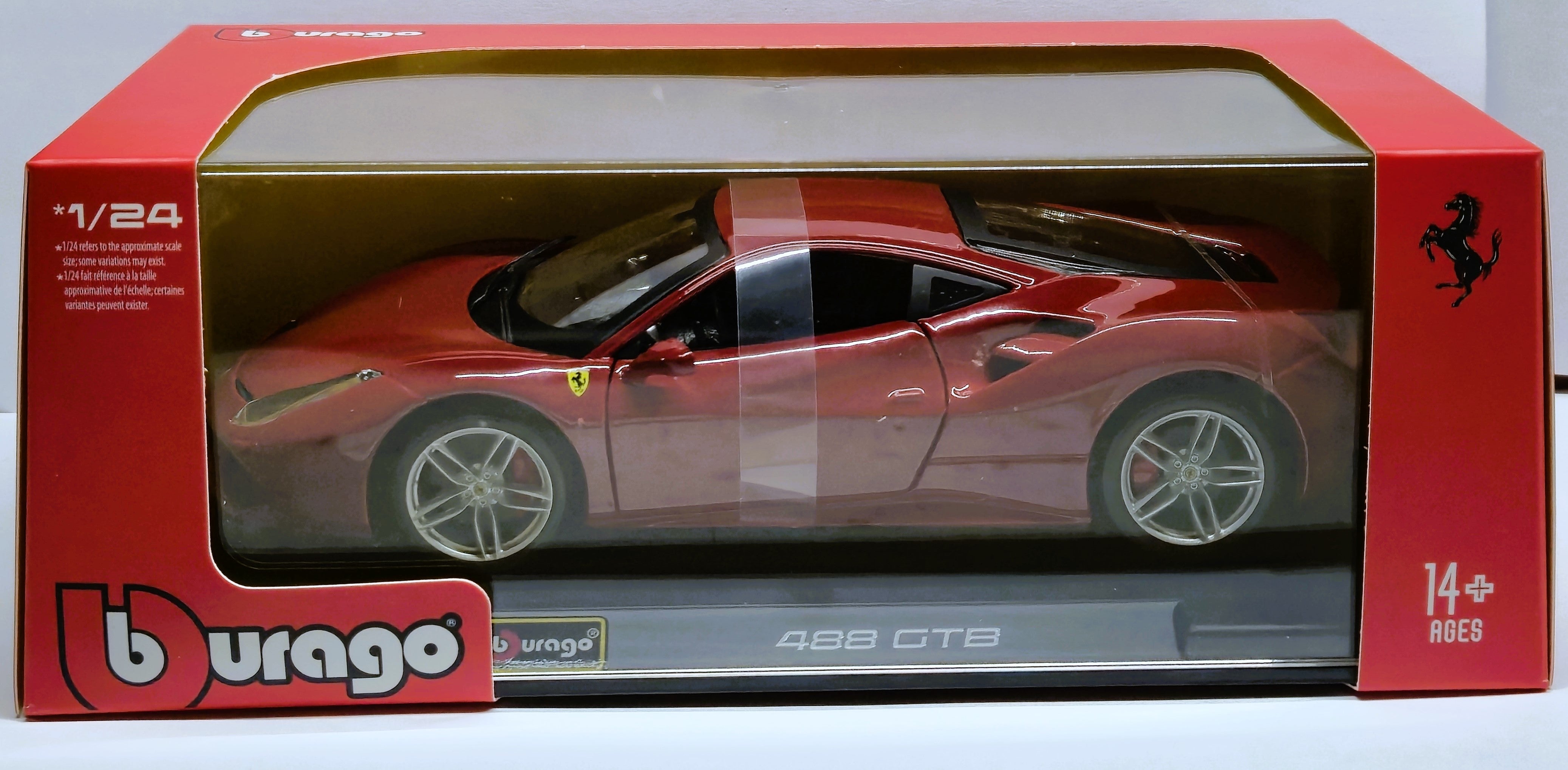 Bburago Ferrari 488 GTB 1/24 – Hobbytoys.co