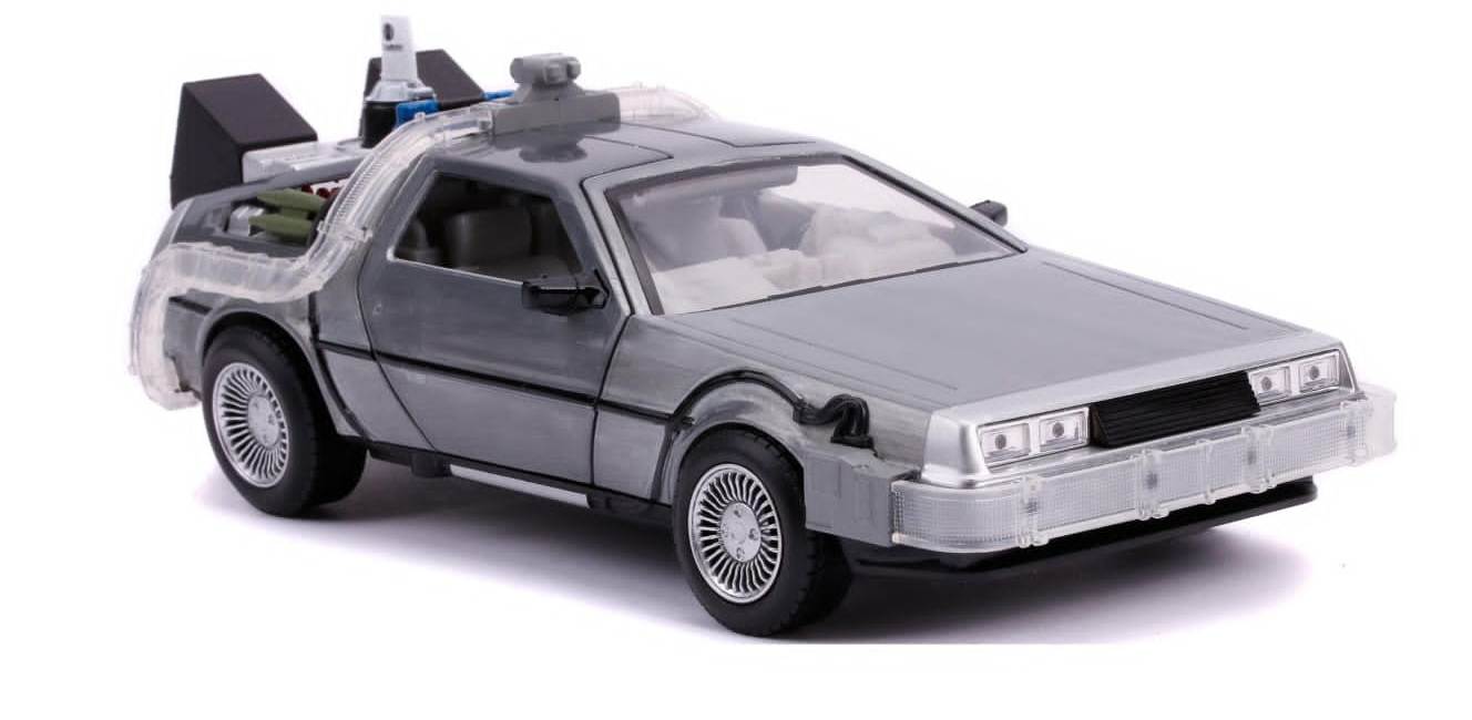 Hollywood Rides Back to the Future Time Machine 1/24 with light function by jada