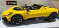 Bburago Bugatti Mistral Yellow 1/18 car