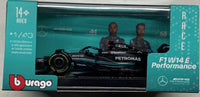 Bburago MERCEDES AMG PETRONAS 2023 F1 W14 E Performance no 33 George Russell 1/43