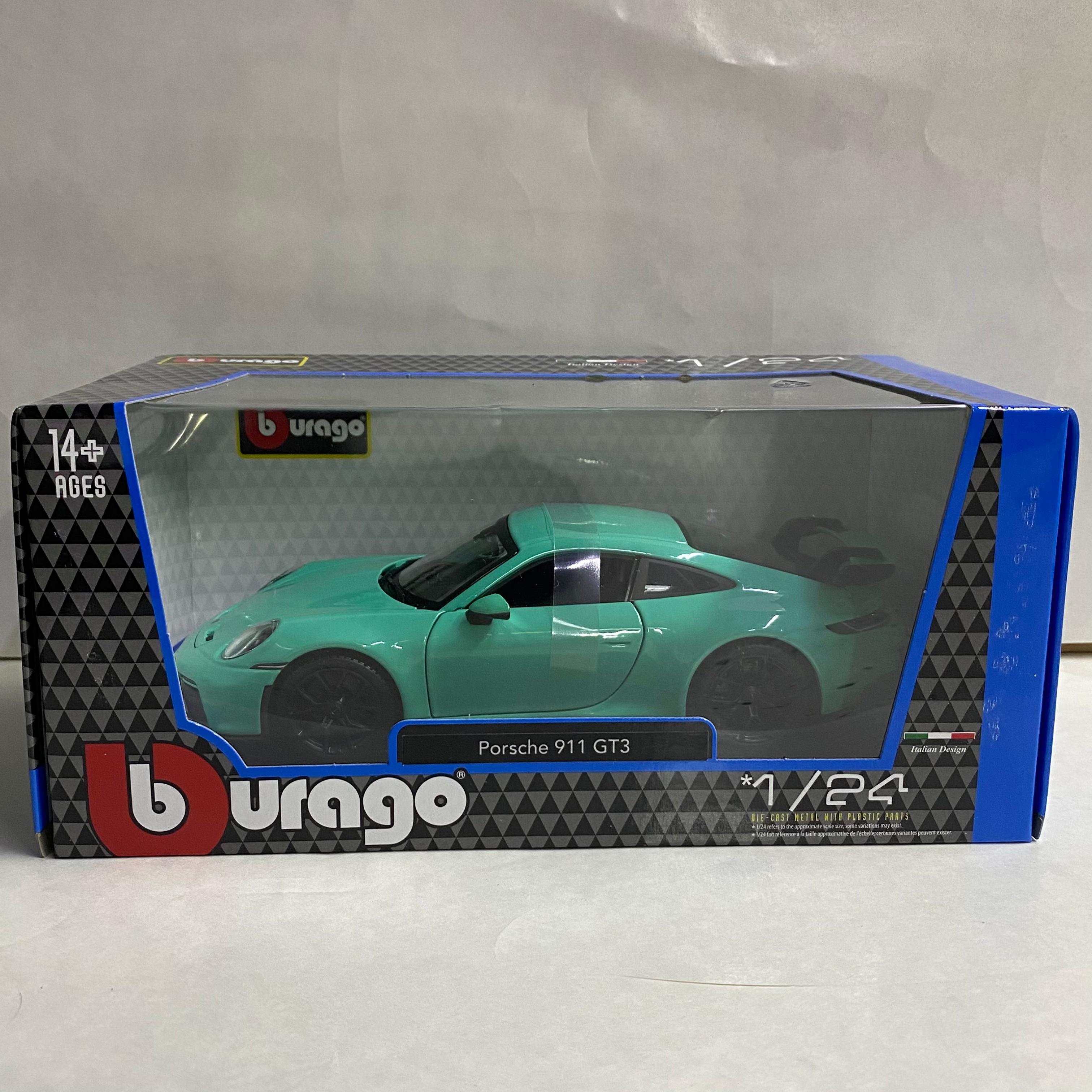 bburago Porsche 911 GT3 green 1/24