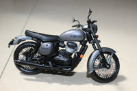 Jawa Midnight Grey miniature model bike