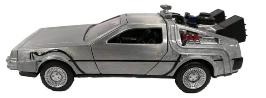 Jada Back to the Future 1/32 Delorean Time Machine -Silver DieCast Car