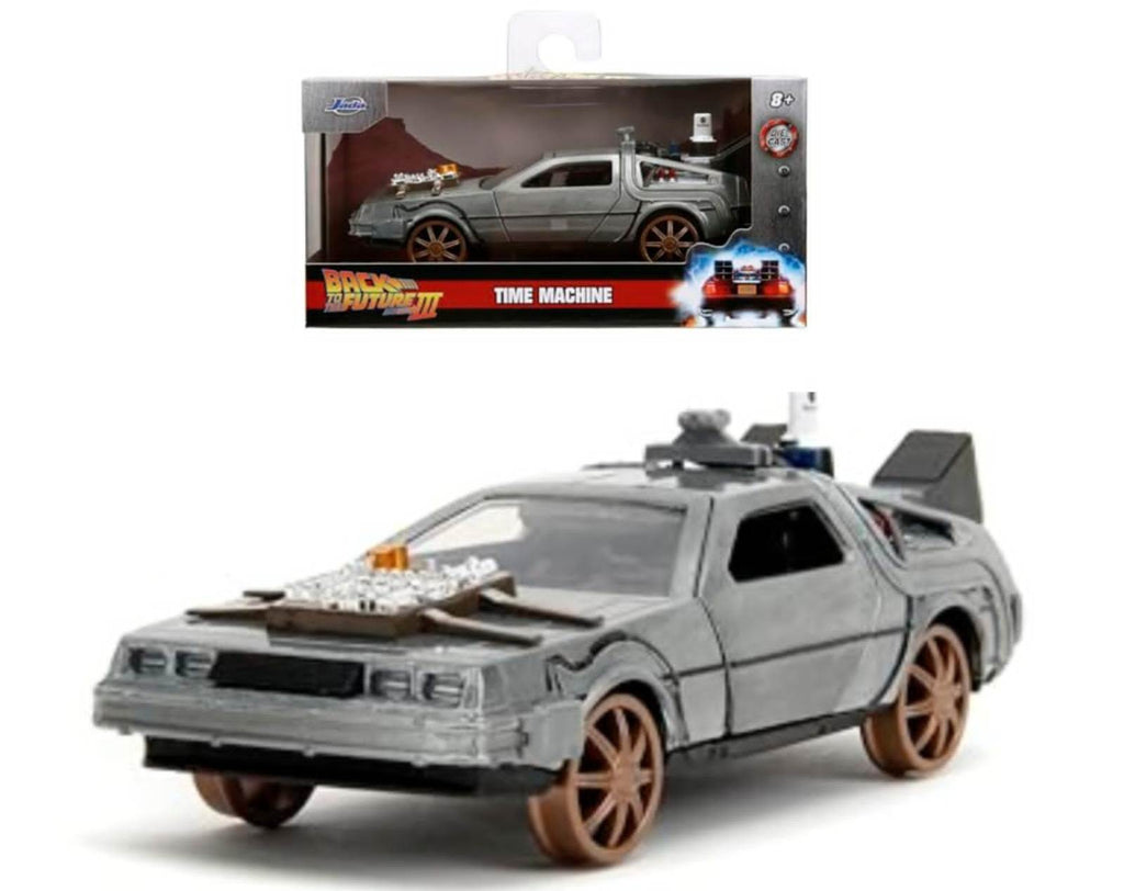 Jada Fast and Furious Back to the Future 1/32 Back to the Future III Railroad diecast Time Machine car