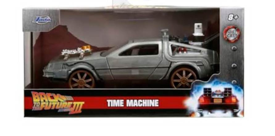 Jada Fast and Furious Back to the Future 1/32 Back to the Future III Railroad diecast Time Machine car