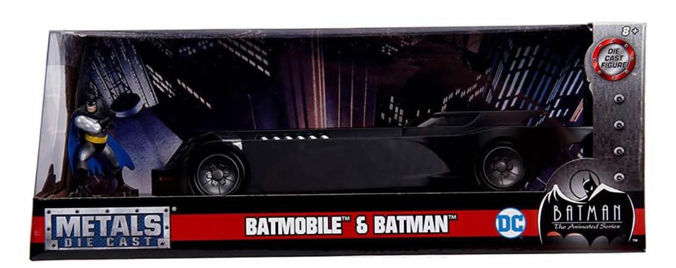 Jada Toys Batman Series scale model car Animated Series Batmobile 1/24 car