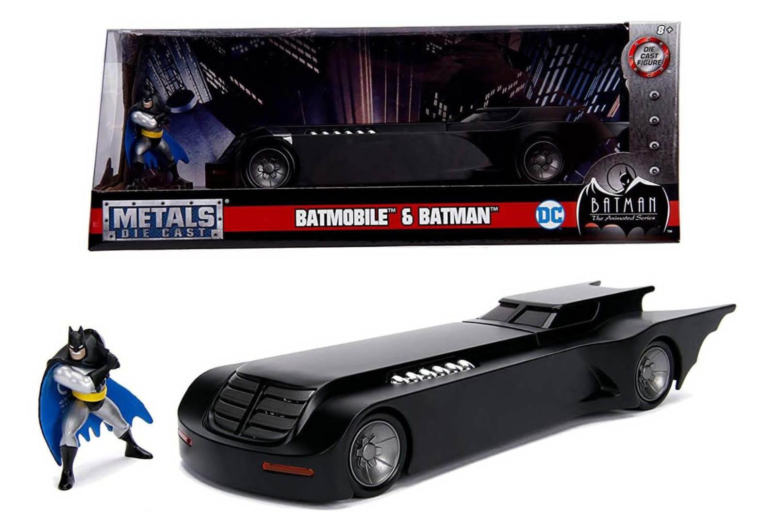 Jada Toys Batman Series scale model car Animated Series Batmobile 1/24 car