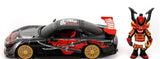 Jada Toys Hollywood Rides Labmonkeys Saru & Mazda RX-7 1/24 Scale diecast car with figure