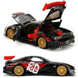 Jada Toys Hollywood Rides Labmonkeys Saru & Mazda RX-7 1/24 Scale diecast car with figure