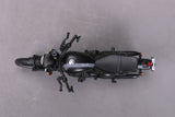 JAWA 42 bike miniature scale model bike in Allstar Black colour scale 1/18 by Maisto