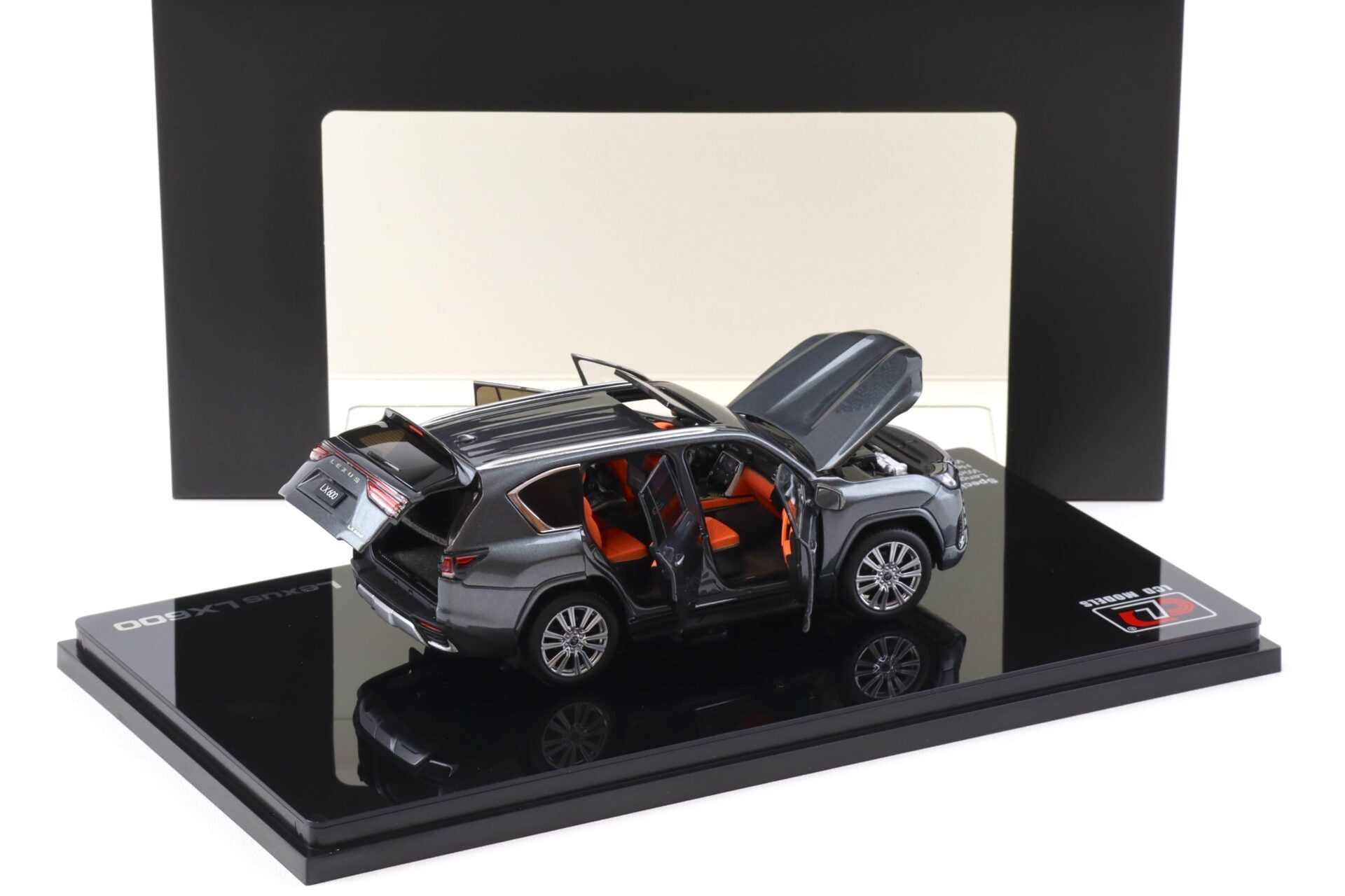 LCD Models LEXUS LX600 1/43 scale model diecast car grey colour