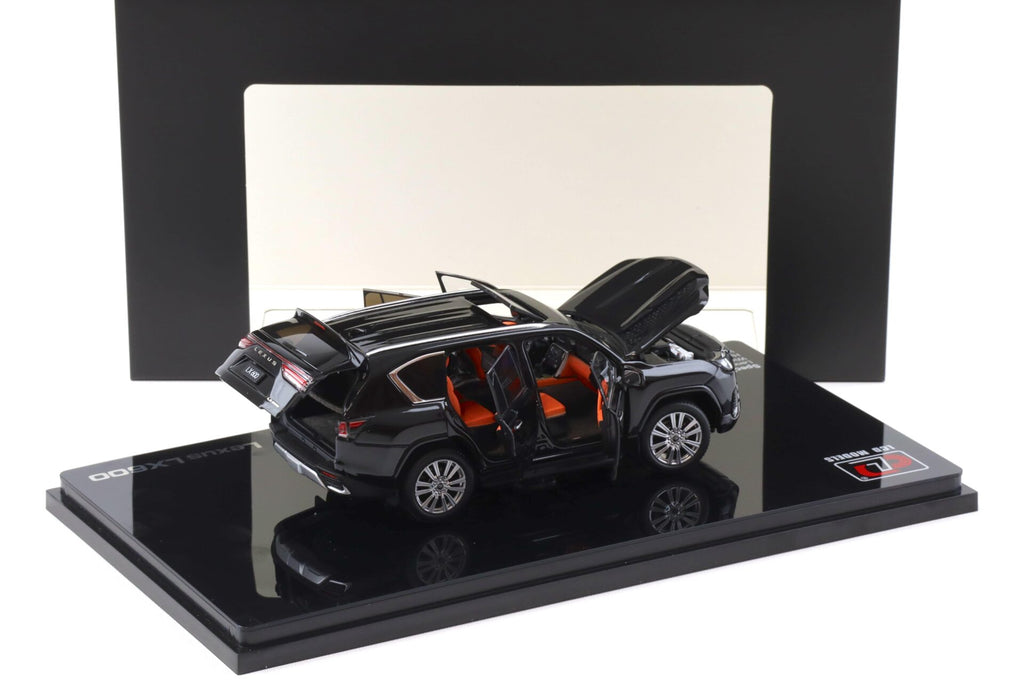 LCD Models LEXUS LX600 1/43 scale model diecast car Black Colour