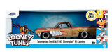 Looney Tunes Tasmanian Devil and 1967 Chevrolet El Camino - Hollywood Rides- 1/24 by Jada