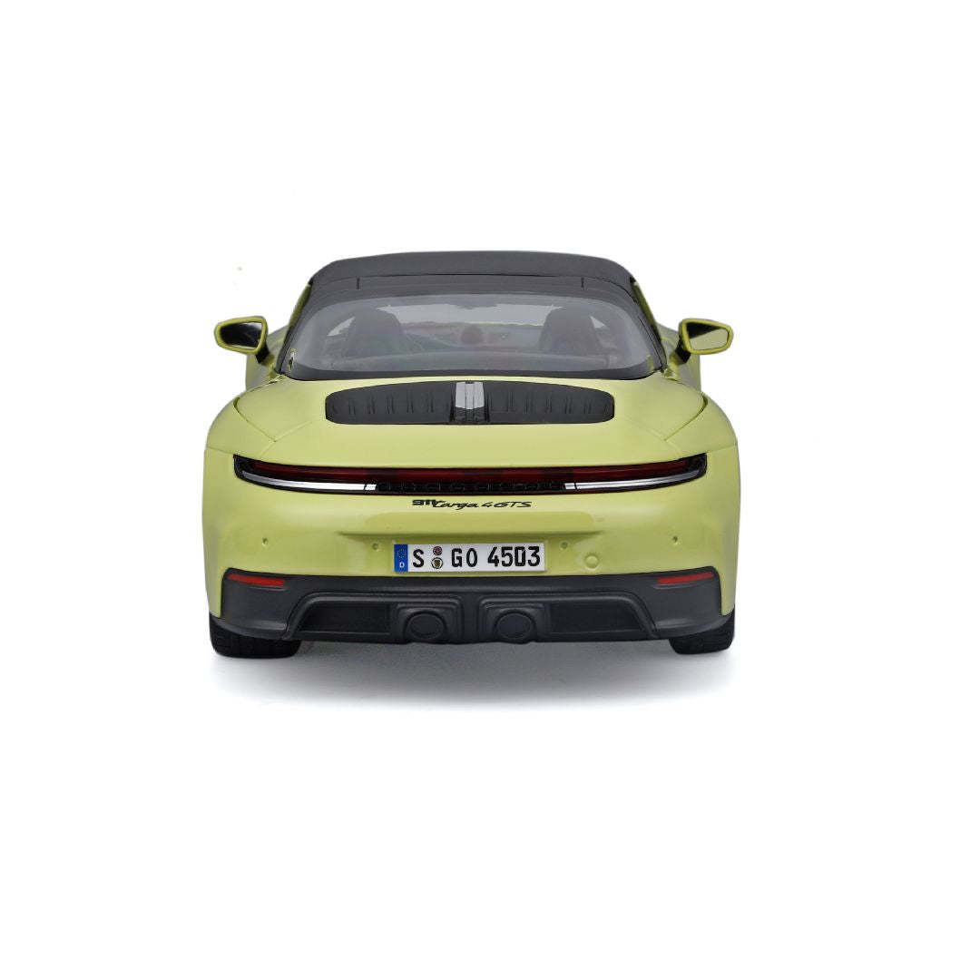Maisto 2025 Porsche 911 (992.2) Targa 4 GTS Hybrid Yellow 1/18