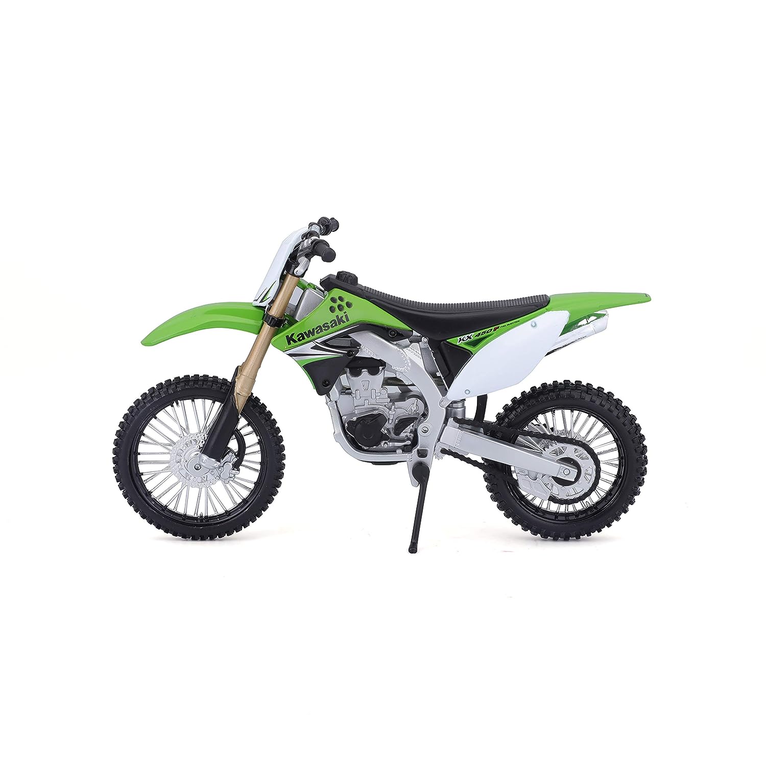 Maisto Kawasaki KX 450F Diecast Miniature Bike 1/12