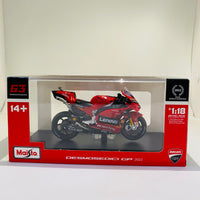 Maisto MotoGP Ducati Lenovo Team 2022 Desmosedici GP no. 63 Francesco Bagnaia - 1/18