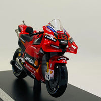 Maisto MotoGP Ducati Lenovo Team 2022 Desmosedici GP no. 63 Francesco Bagnaia - 1/18