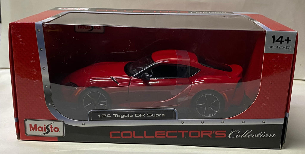 Maisto Toyota GR Supra Red 1/24 scale model car