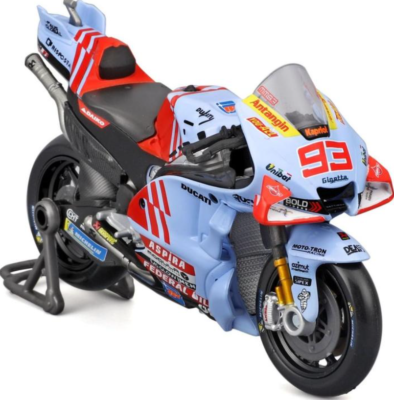 Maisto MotoGP Ducati Gresini Racing 2024 GP no. 93 Marc Márquez No 93 - 1/18