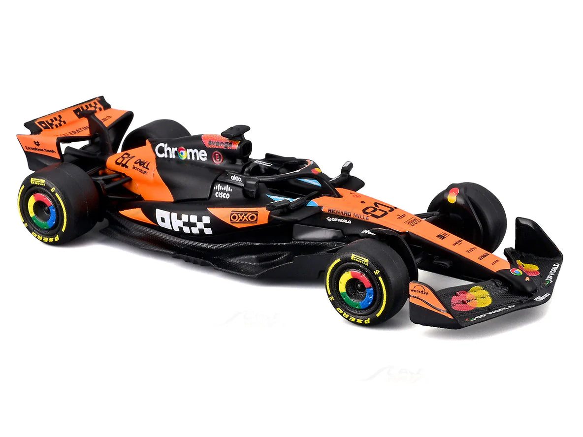 Bburago F1 MCLAREN MCL39 2025 Oscar Piastri -Australia GP 1/64 Scale Model car