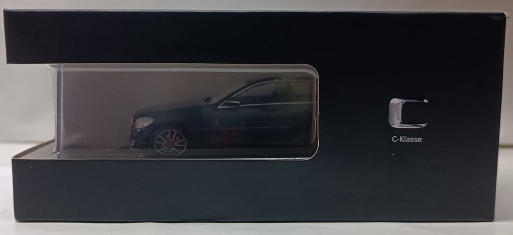 Minichamps Mercedes benz C Klasse Anthracite Blue 1/43