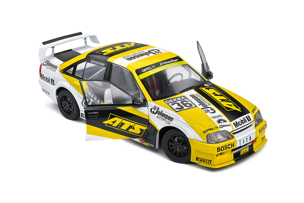 Solido Opel Omega Evolution 500 no.36 F Engstler DTM- 1991 - Yellow Diecast Car 1/18