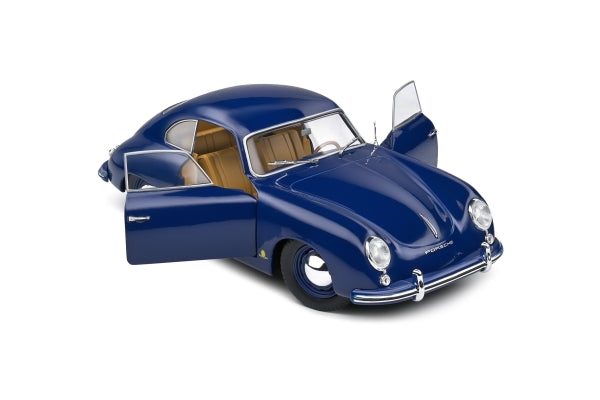 Solido PORSCHE 356 - 1953 - Blue Diecast Car 1/18