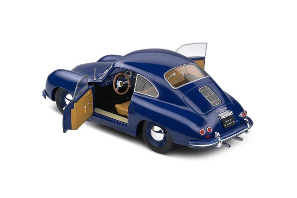 Solido PORSCHE 356 - 1953 - Blue Diecast Car 1/18