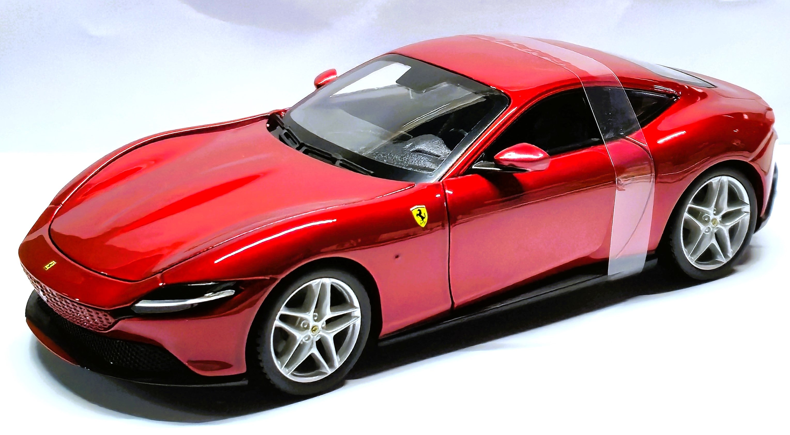 Ferrari Roma Dark Red 1/24 Diecast Model Car by Bburago