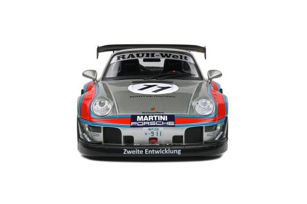 Solido Porsche No.11 RWB bodykit - 2020 - Martini Grey Diecast Car 1/18
