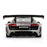Rastar Audi R8 Silver diecast car 1/24 scale