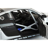 Rastar Audi R8 Silver diecast car 1/24 scale