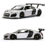 Rastar Audi R8 Silver diecast car 1/24 scale
