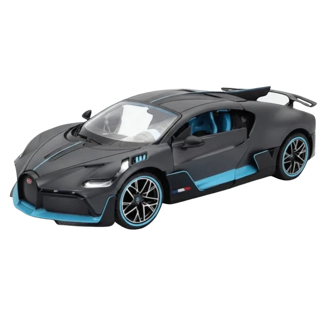 Rastar Bugatti DIVO grey diecast car 1/24 scale