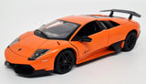 Rastar Lamborghini Murcielago LP670-4 orange diecast car 1/24 scale