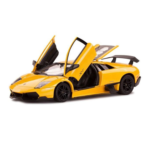 Rastar Lamborghini Murcielago LP670-4 yellow diecast car 1/24 scale