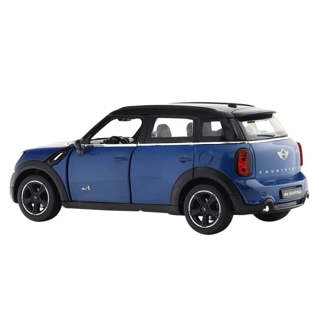 Rastar MINI Countryman Blue diecast car 1/24 scale