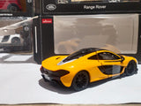Rastar Mclaren P1 Yellow diecast car 1/24 scale