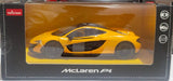 Rastar Mclaren P1 Yellow diecast car 1/24 scale