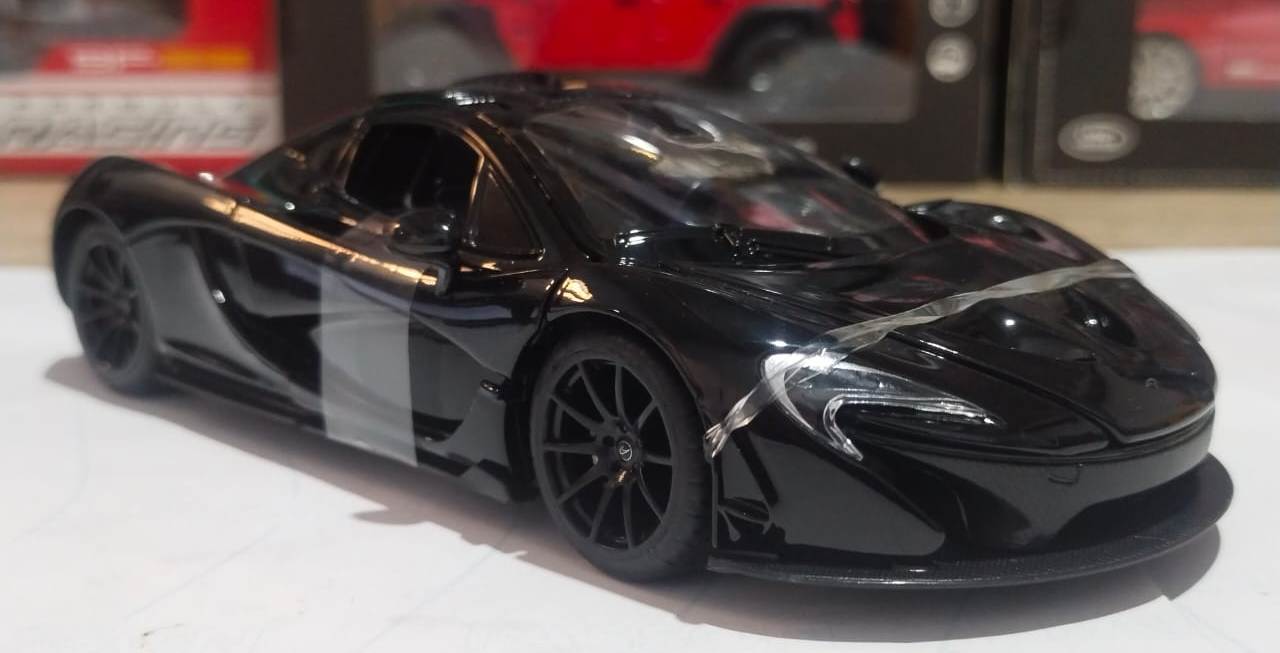 Rastar Mclaren P1 Black diecast car 1/24 scale