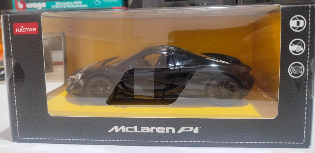 Rastar Mclaren P1 Black diecast car 1/24 scale
