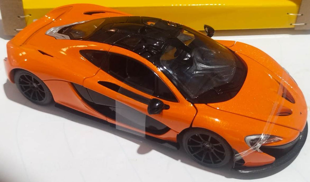 Rastar Mclaren P1 Orange diecast car 1/24 scale