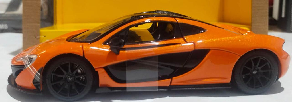 Rastar Mclaren P1 Orange diecast car 1/24 scale