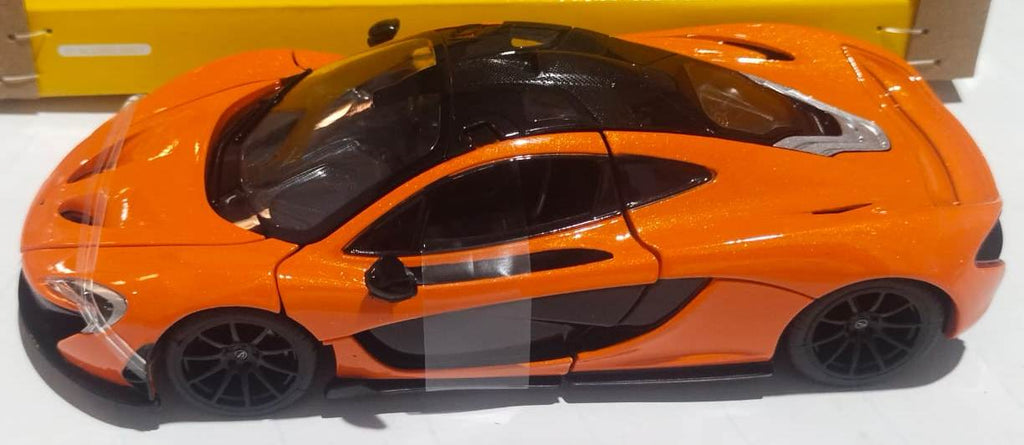 Rastar Mclaren P1 Orange diecast car 1/24 scale