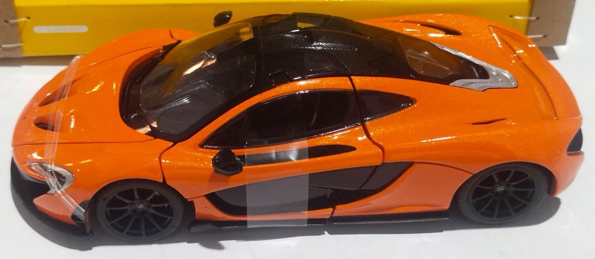 Rastar Mclaren P1 Orange diecast car 1/24 scale