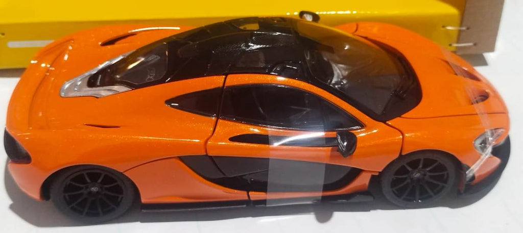 Rastar Mclaren P1 Orange diecast car 1/24 scale