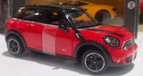 Rastar MINI Countryman Red diecast car 1/24 scale
