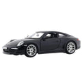 Rastar Porsche 911 black diecast car 1/24 scale