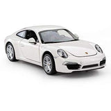Rastar Porsche 911 white diecast car 1/24 scale