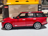 Rastar Range Rover Red diecast car 1/24 scale